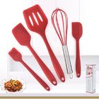 Heatproof Silicone Kitchen Utensils 5pcs In 1set Non Stick For Cooking