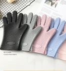 Durable Silicone Cooking Gloves Odorless , Multifunctional Silicone Oven Mitts