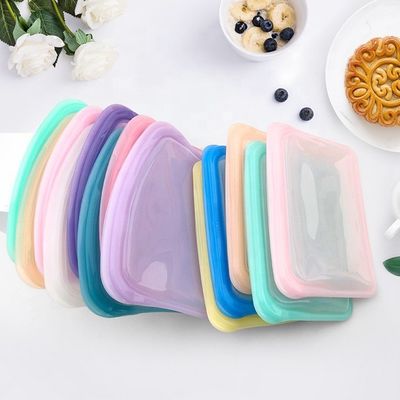 800 ml de sacs alimentaires en silicone réutilisables et pratiques sans BPA pour le stockage des aliments écologiques